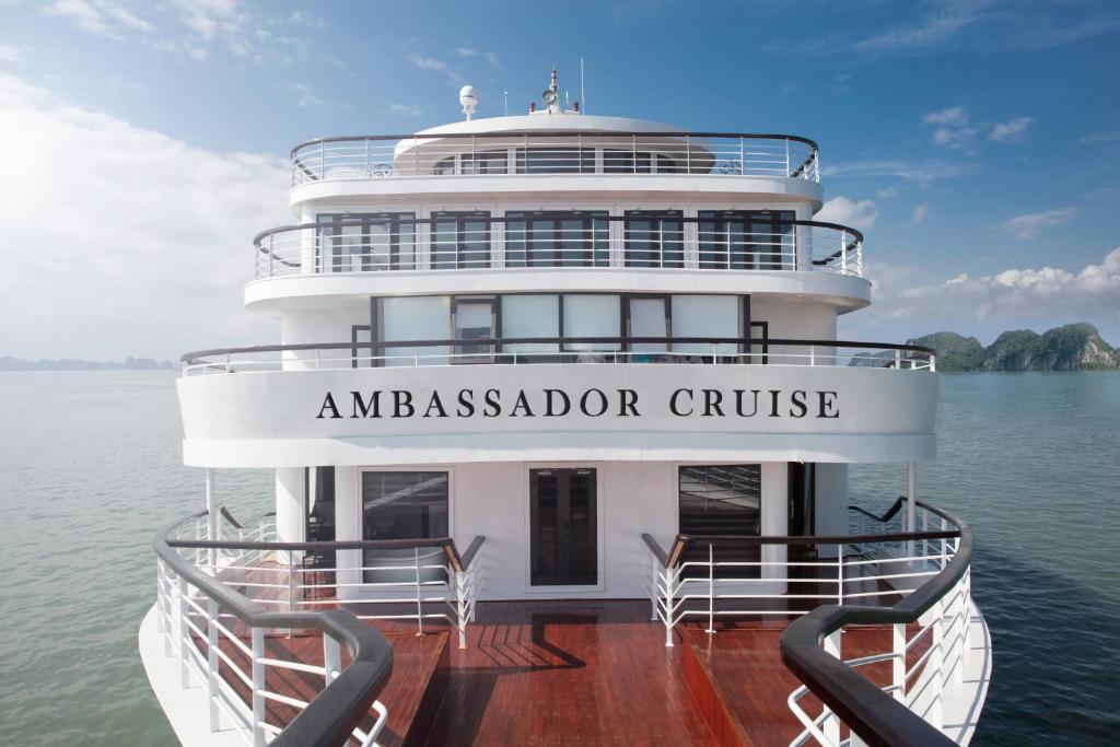 Ambassador cruise Halong bay 2 days 1 night