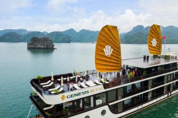 Halong Genesis Regal Luxury cruise 2 days 1 night
